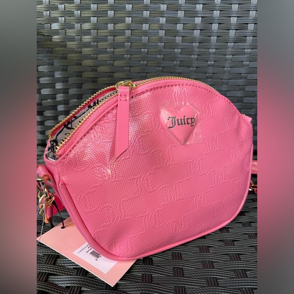 Juicy Couture Bag,Juicy Couture Pink Crossbody Bag - Picture 11 of 16